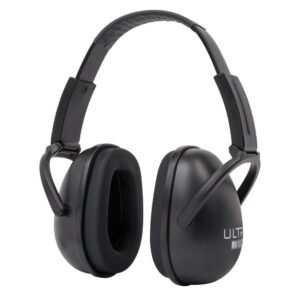 Allen ULTRX Sound Blocker Passive Earmuff 23dB Black