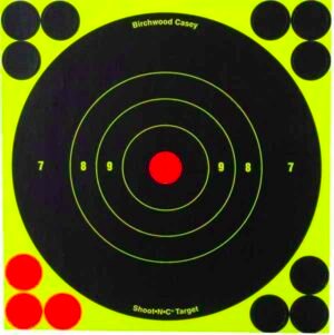 Birchwood Casey Shoot-N-C 6" Reactive Self-adhesive Targets 60/pk