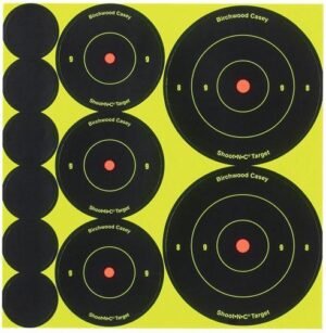 Birchwood Casey Shoot-N-C Targets Assortment 1" 2" & 3" Targets 10/Pack