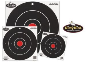 Birchwood Casey Dirty Bird Bull's Eye Targets 17.25" 5/Pack