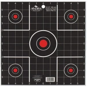 Birchwood Casey Dirty Bird Sight-In Target - 12" 12/Pack