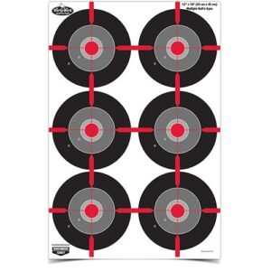 Birchwood Casey Dirty Bird  12" x 18" Multiple Bull's-Eye Target - 8 ct