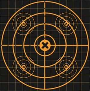 Birchwood Casey Big Burst Revealing Targets Sight-In - 12" 3/Pack