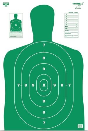 Birchwood Casey Eze-Scorer Targets BC27 Green Target 23"x35" 5/Pack