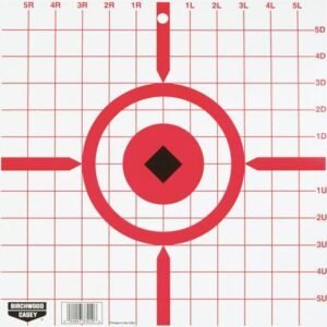 Birchwood Casey Rigid Paper Crosshair Sight-In Target - 12" 10/Pack