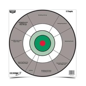 Birchwood Casey EZE-Scorer 12" Handgun Trainer Targets - 13ct