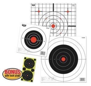 Birchwood Casey Eze-Scorer Targets 8" Round Bull's-Eye Targets 26/Pack