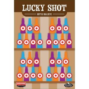 Birchwood Casey Dirty Bird "Lucky Shot"  Bottle Target 12"x18" 6/ct