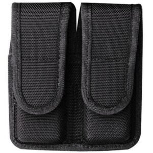 Bianchi Model 7302H AccuMold Double Magazine Pouch for Glock 20 21 Hidden Snap Black