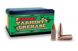 Barnes Varmint Grenade Rifle Bullets .22 cal .224" 50 gr VGFB 250/ct