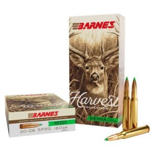 Barnes Harvest Sierra Tipped GameKing Ammunition .30-06 Sprg 180gr PT 2790 fps 20/ct