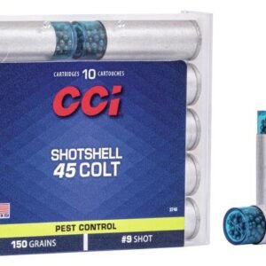 CCI Handgun Shotshells .45 Colt 150 gr #9 shot 1000 fps 10/box