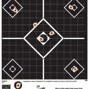 Champion VisiShot Targets Sight-In Target - 13" X 18" 10/Pack