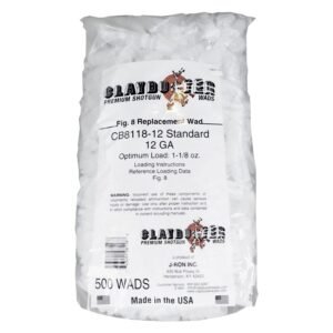 Claybuster Shotshell Wads - 12 ga 1-1/8 oz Replaces WAA12 500/pk