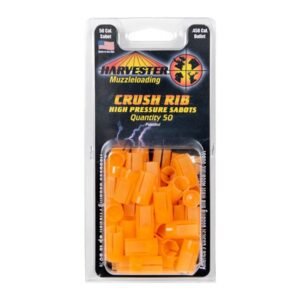 Harvester Muzzleloading .50 cal Crushed Rib Sabot 458 Cal. Bullets 50/pkk