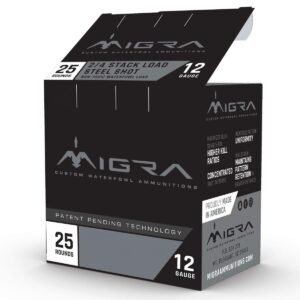 Migra Waterfowl Steel Shot Shotshells 12 ga 3" 1-1/4 oz 1430 fps #4#6 25/ct