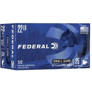 Federal Game-Shok Rimfire Ammunition .22 LR 25 gr #12 Bird Shot 50/ct