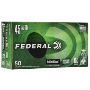 Federal Ballisticlean Frangible Handgun Ammunition .45 ACP 155gr  RHT 1130 fps 50/ct