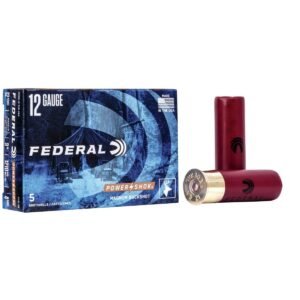 Federal Power-Shok Buckshot 12 ga 3" MAX 41 plts #4B 1210 fps - 5/box