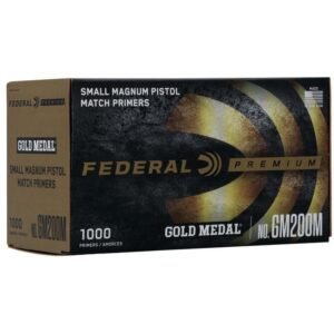 Federal Gold Medal Centerfire Small Magnum Pistol Match Primer .200 cal 1000/ct