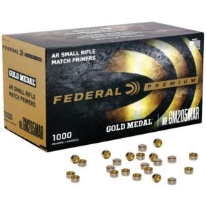 Federal Premium Gold Medal Centerfire Primers AR Small Rifle Match 1000/ct