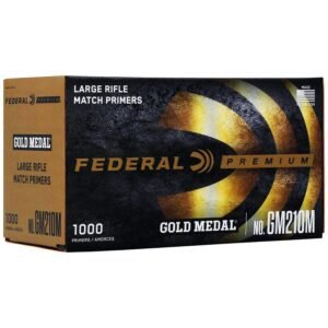 Federal Premium Gold Medal Centerfire Primers-Large Rifle Match