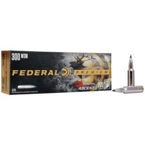 Federal Terminal Ascent Rifle Ammunition .300 WSM 200 gr 2810 fps 20/ct