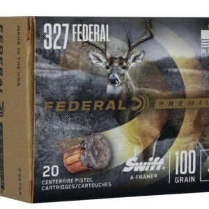 Federal Swift A-Frame Handgun Ammunition .327 Fed Mag 100gr JHP 1500 fps 20/ct