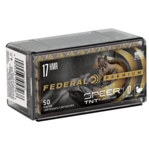 Federal Premium V-Shok Rimfire Ammunition .17 HMR 17 gr JHP 50/box