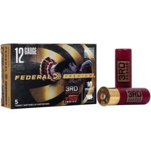Federal 3rd Degree w/Heavyweight TSS Shotshells 12ga 3 1-3/4oz 1250 fps #5 #6 & #7 5/ct