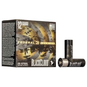 Federal Black Cloud FS Steel Shotshells 12 ga 3" 1-1/4oz #2 1450 fps 25/ct