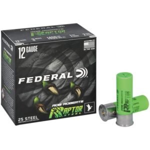 Federal Rob Roberts Raptor Steel Shotshells 12ga 3" 1-3/8oz 1400 fps #2 25/ct