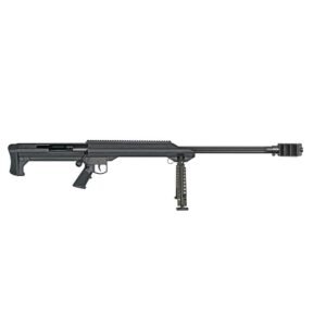 Barrett Model 99 Rifle 50 BMG Single Shot 29" Fluted Barrel Black Finish w/Bipod and Pelican Hardcase