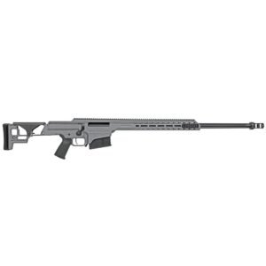 Barrett SMR MRAD Fixed Stock Rifle .300 Norma Magnum 10rd Magazine(1) 26'' Fluted Barrel Tungsten Grey Finish