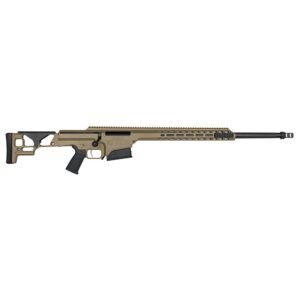 Barrett SMR MRAD Fixed Stock Rifle .308 Win 10rd Magazine(1) 24' Fluted Barrel FDE Finish