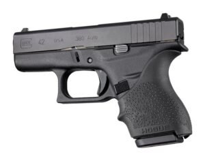 Hogue HandAll Beaver Tail Grip Sleeve Glock 42 43 - Black