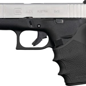 Hogue HandAll Beavertail Grip Sleeve Glock 43X 48 - Black