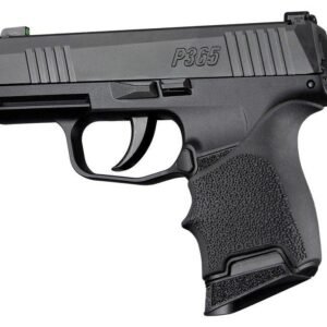 Hogue HandAll Beavertail Grip Sleeve Sig Sauer P365 Black