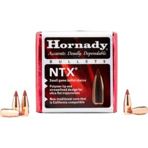 Hornady NTX Non-Leaded Rifle bullets .17 cal 172" 15.5 gr NTX 100/ct