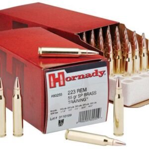 Hornady Custom Rifle Ammunition .223 Rem 55 gr SP 3240 fps - 50/box