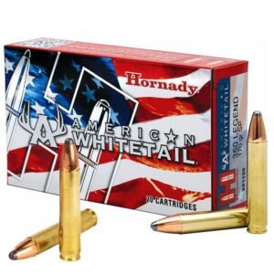 Hornady American Whitetail Rifle Ammunition .350 Legend 170gr SP 2200 fps 20/ct
