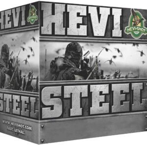 HEVI-Shot HEVI-Steel Shotshells 12 ga 3-1/2" 1-3/8 oz 1550 fps #3 25/Box
