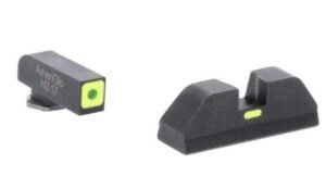 Green Tritium LimeGreenLumi Outline Square (non trit) REAR for Glock Gen 5