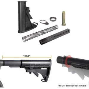 Leapers UTG PRO Made in USA 6-Position Mil-spec Stock Assembly