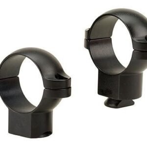 Leupold 2-Piece STD Windage Adjustable Steel Rings 1" High Matte