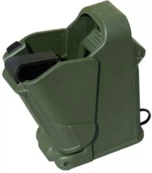 Maglula UpLULA Universal Pistol Mag Loader/Unloader 9mm TO .45 cal - Dark Green
