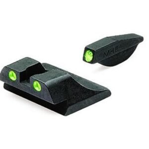 Meprolight Fixed Night Sight Ruger SR9/SR9C Green Front & Green Rear