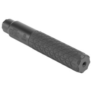 Gemtech NEBULA 5.7  Direct Thread Suppressor 5.7x28mm 1.2" Dia 1/2x28 Thread Black Cerakote