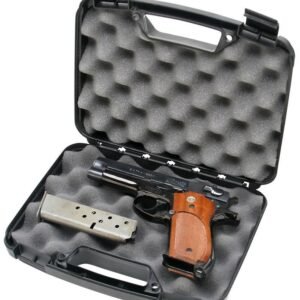 MTM Snap-Latch Single Handgun Case for Up to 4" Barrels - Black