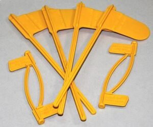 MTM CFP Pistol & Rifle Chamber Indicator Flags Yellow